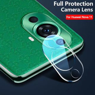 ตัวป้องกันเลนส์กล้องฟิล์มกระจกนิรภัยสำหรับ Huawei Nova 11 Pro 11i 10 9 SE Y61 Y70 Plus Y90 8 Pro 8i 7 7i 5T 4 3i 3 2i 2 Lite