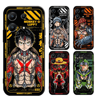 เคส infinix note 30 30I GT 10 Pro VIP 4G 5G โทรศัพท์มือถือแบบนิ่ม ลายลูฟี่ onepiece zoro สําหรับ