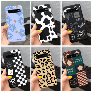 เคสโทรศัพท์มือถือ ซิลิโคนนิ่ม พิมพ์ลายเจลลี่น่ารัก สําหรับ Samsung Galaxy S10+ (S10 Plus) SM-G975F S10 SM-G973F