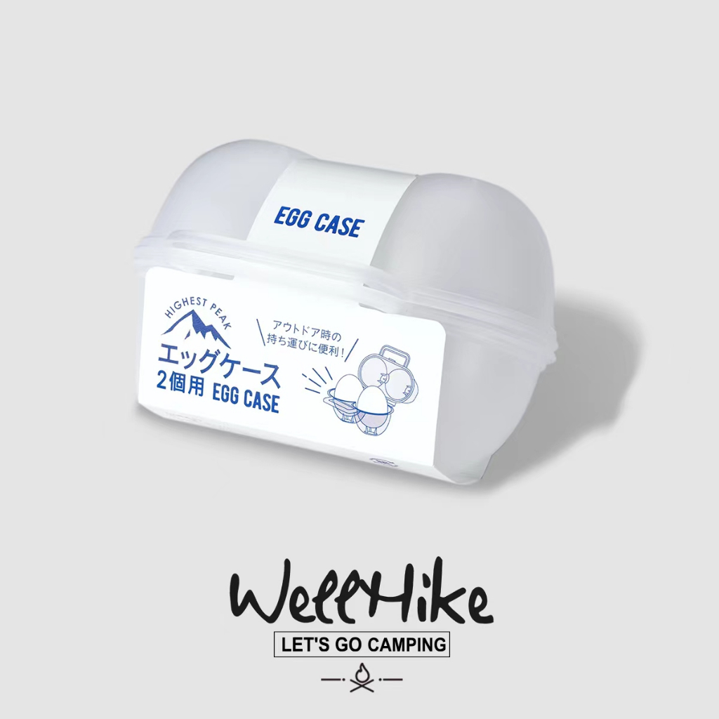 [พร้อมส่ง] Wellhike กล่องบรรจุภัณฑ์ กันกระแทก สําหรับใส่ไข่ ตั้งแคมป์กลางแจ้ง
