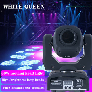 Good Effect 30W RGBW Led Gobos Moving Head With Light Strip 8 Pictures 8 Colors DMX 512 Stage Lighting bar party good effect light