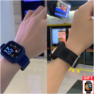 สายนาฬิกาข้อมือซิลิโคน คาร์บอนไฟเบอร์ แบบนิ่ม สําหรับ Redmi Watch 3 Redmi Watch3