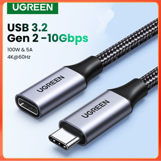 Ugreen สายเคเบิลต่อขยาย USB Type C Thunderbolt 3 สําหรับ Nintendo Switch USB 3.2