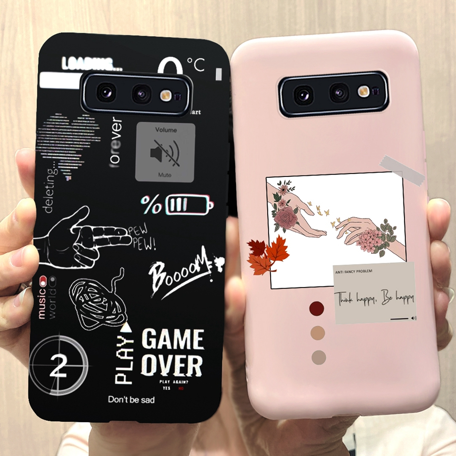เคสซิลิโคนนิ่ม เนื้อแมตต์ สําหรับ Samsung Galaxy S10e SamsungS10e S 10E SM-G970F/DS