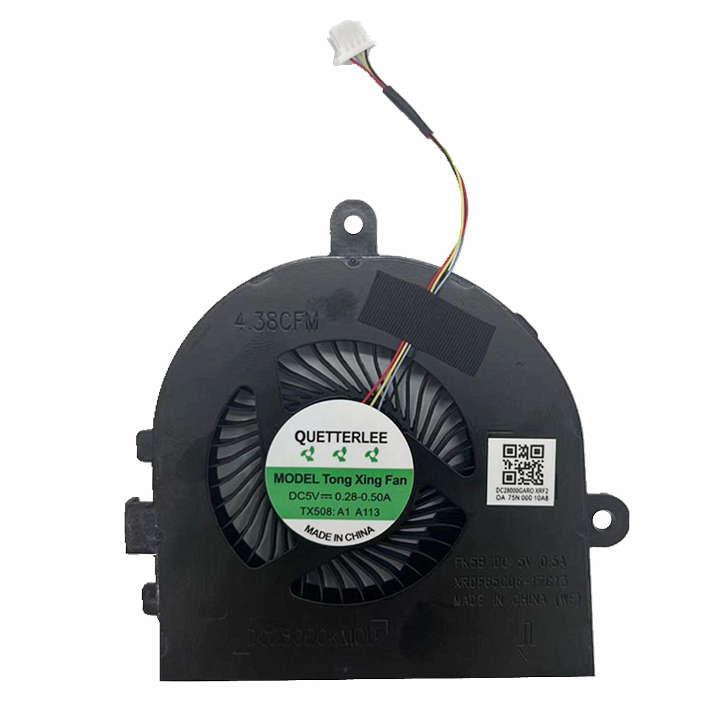 แล็ปท็อปใหม่พัดลมระบายความร้อน CPU สําหรับ DELL inspiron 3480 3481 5494 5493 3493 Latitude 3490 3491