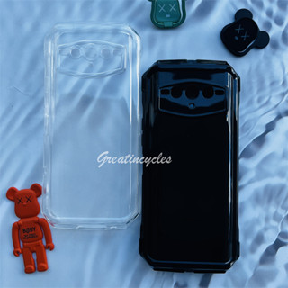 Doogee S100 Pro เคสโทรศัพท์ นิ่ม TPU ซิลิโคน สีดํา เคสป้องกัน