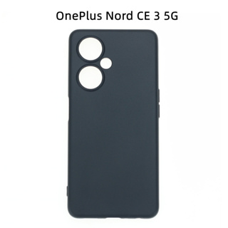 เคสโทรศัพท์มือถือ ซิลิโคนนิ่ม TPU สีดํา สําหรับ OnePlus Nord CE 3 5G