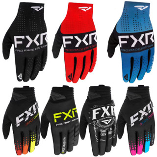 Fxr ถุงมือแข่งรถวิบาก Downhill จักรยานเสือภูเขา DH MX MTB ถุงมือมอเตอร์ไซด์ ฤดูร้อน ผู้ชาย ผู้หญิง รถจักรยานยนต์ Luvas S-XL