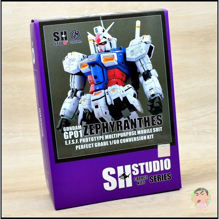 SH STUDIO PG 1/60 GUNDAM GP01 ZEPHYRANTHES เรซิ่นโรงรถชุดติดตั้งเพิ่มส่วนประกอบ