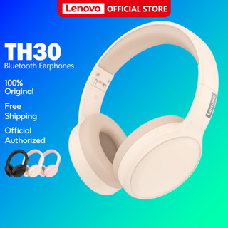 Lenovo TH30 หูฟังบลูทูธ TWS หูฟังสเตอริโอบลูทูธ พร้อมไมโครโฟน สําหรับ Headphones With HD Music With Mic Sports