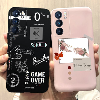 เคสซิลิโคนนิ่ม ลายเพ้นท์ สําหรับ OPPO Reno6 4G 2023 OPPO Reno 6 4G CPH2235