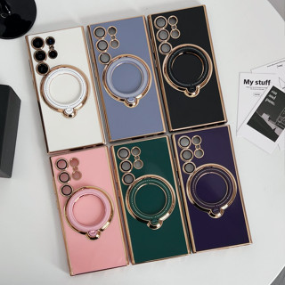 Casetify เคสโทรศัพท์มือถือ แบบแม่เหล็ก ชุบไฟฟ้า อเนกประสงค์ สําหรับ Samsung S23 S22