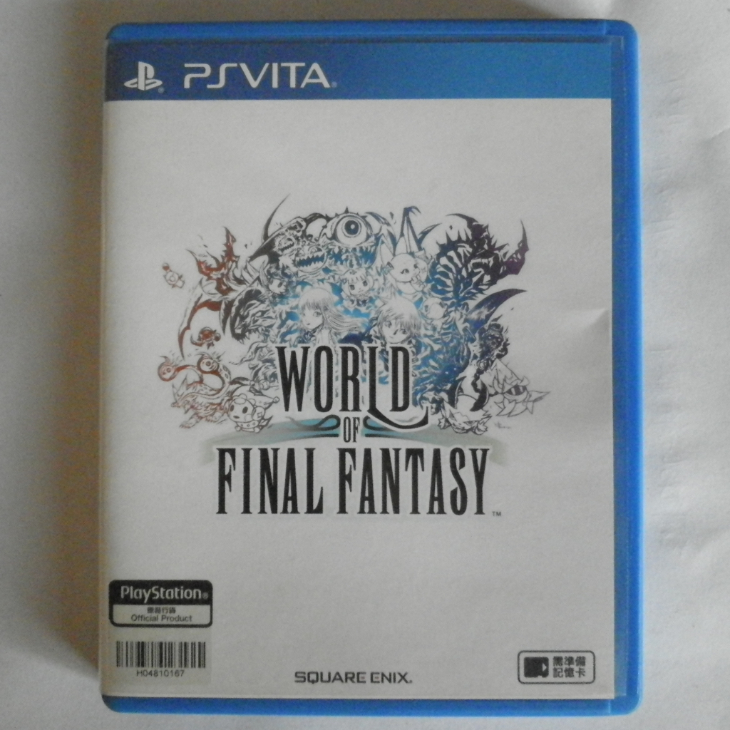 World OF FINAL FANTASY FINAL FANTASY WORLD PS vita Game เกม PSV