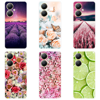 เคสโทรศัพท์ซิลิโคน TPU แบบนิ่ม ลายการ์ตูน สําหรับ Vivo Y27 4G VivoY27 4G