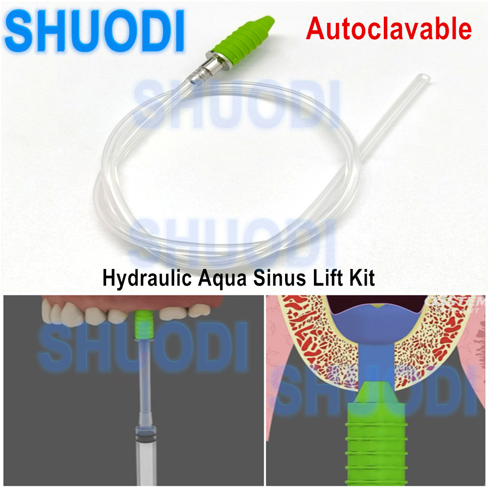 ทันตกรรมไฮดรอลิก Aqua Sinus Lift Kit ทันตกรรมผ่าตัด Implant ชุดเครื่องมือสําหรับ Sinus Lifting