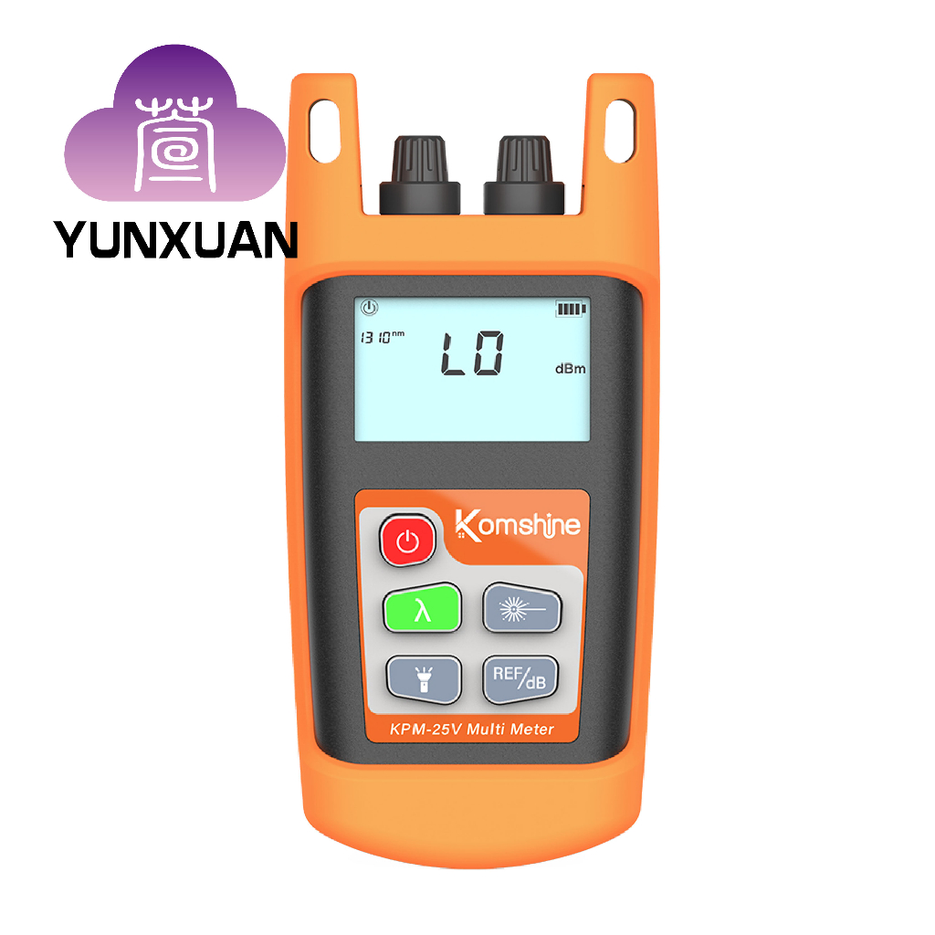 เครื่องวัดพลังงานไฟเบอร์ออปติคอล KPM-25V พร้อมฟังก์ชั่น VFL FTTH