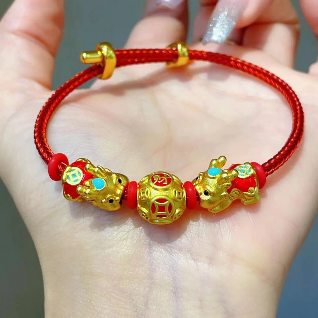 เชือกลวดเหล็ก สีทอง 3 มม. สําหรับทําเครื่องประดับ DIY thumbnail 6