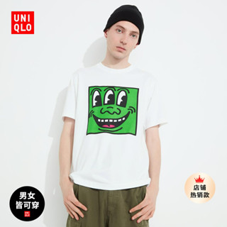 Uniqlo เสื้อยืดแขนสั้น พิมพ์ลาย Kaisi Harin สําหรับผู้ชาย และผู้หญิง (UT) 463152