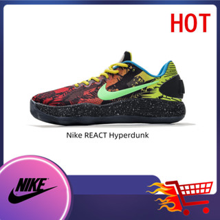 Nk REACT Hyperdunk 2017 Low Super Dunk รองเท้าผ้าใบลําลอง เหมาะกับการเล่นกีฬา บาสเก็ตบอล