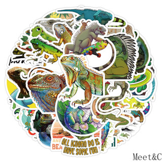 ∗50 ชิ้น【physignathus Sticker】สติกเกอร์ ลายอนิเมะ กันน้ํา สําหรับตกแต่งสเก็ตบอร์ด❀ม❀