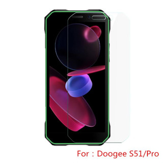 ฟิล์มกระจกนิรภัยกันรอยหน้าจอ สําหรับ Doogee S51 Pro