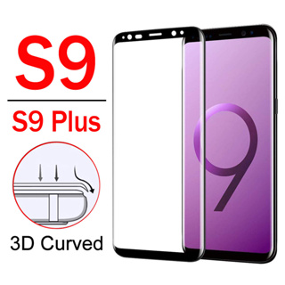 กระจกนิรภัยกันรอยหน้าจอ 3D โค้ง สําหรับ Samsung S9 Galaxy S7 S8 S10 + S9 S8 Plus Note 8 9 10