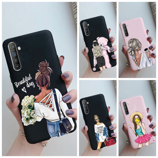 เคสโทรศัพท์มือถือ ซิลิโคนนิ่ม ลายเด็กผู้หญิงสวย แฟชั่น สําหรับ Realme XT X2 XT X2