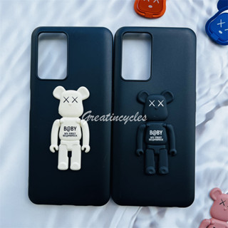 Blu G91 V91 เคสโทรศัพท์ ซิลิโคนนิ่ม ป้องกัน พร้อมขาตั้งโทรศัพท์มือถือ รูปหมีโหดร้าย