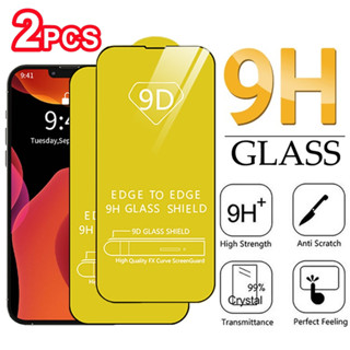 ฟิล์มกระจกนิรภัยกันรอยหน้าจอ 9D สําหรับ OPPO XIAOMI REDMI HUAWEI NOVA 4E P30 LITE A1K CC9E A3 Y9 3 3I MATE 20 MANMAO 7 P20 10 PLAY 7C ENJOY 8 Y7 PRO 1-2 ชิ้น