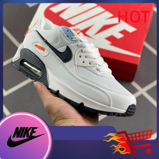 Nk AIR MAX 90 PRM รองเท้าวิ่ง สไตล์เรโทร แฟชั่น สําหรับผู้ชาย และผู้หญิง