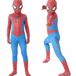 ถุงน่องคอสเพลย์ Spider Tights Man Onesie Red Venom สําหรับเด็ก