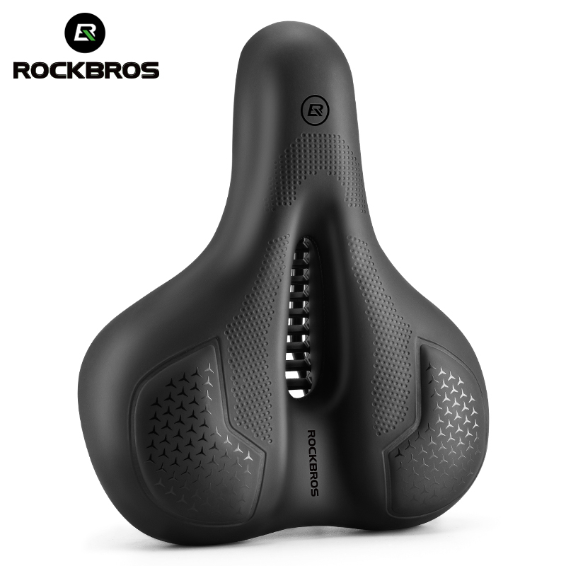ROCKBROS อานนั่งจักรยาน MTB แบบกลวง ระบายอากาศ ใส่สบาย อุปกรณ์เสริม