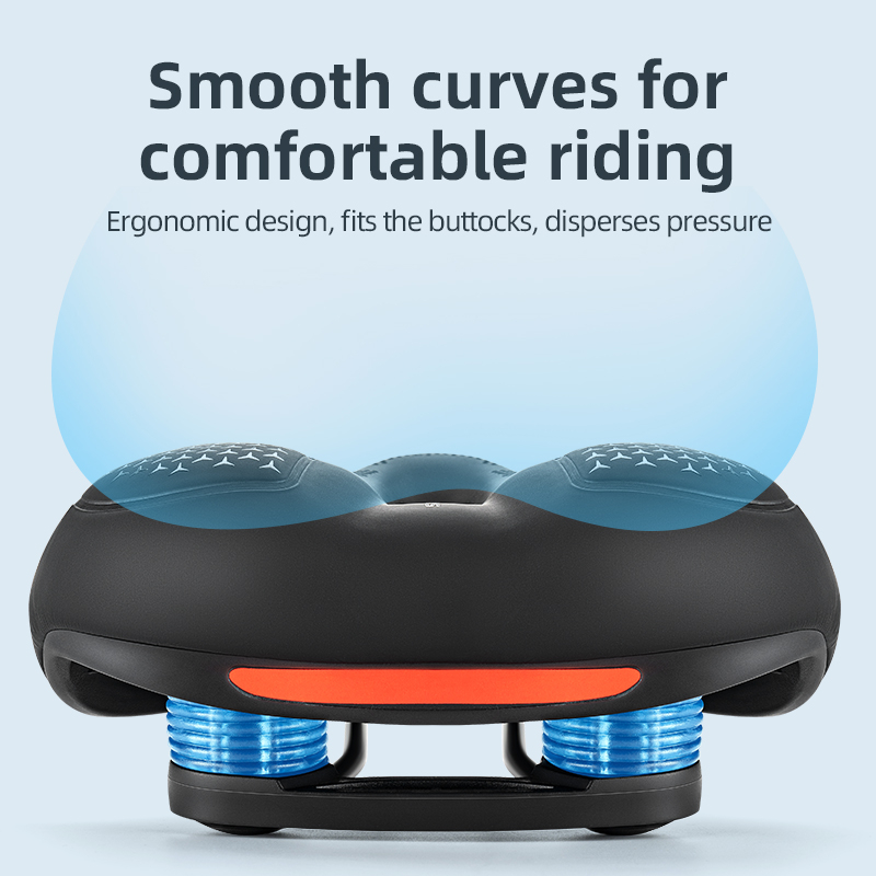 ROCKBROS อานนั่งจักรยาน MTB แบบกลวง ระบายอากาศ ใส่สบาย อุปกรณ์เสริม - รูปที่ 6