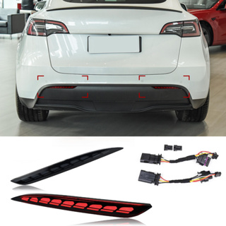 Tesla Model Y/Model 3 ไฟเลี้ยวติดกันชนหลัง ไม่ทําลาย สําหรับ Tesla Model 3 Y