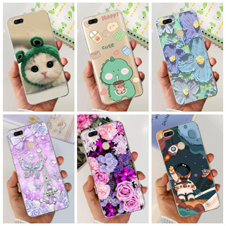 เคสโทรศัพท์มือถือ ซิลิโคนนิ่ม TPU ลายไดโนเสาร์ แมวน่ารัก สําหรับ Xiaomi Mi A1 (Mi 5X) MiA1 Mi5X MDG2 MDI2