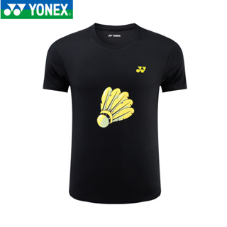 ใหม่ Yonex เสื้อกีฬาแขนสั้น ระบายอากาศ แห้งเร็ว สําหรับผู้ชาย และผู้หญิง เหมาะกับฤดูร้อน 2023