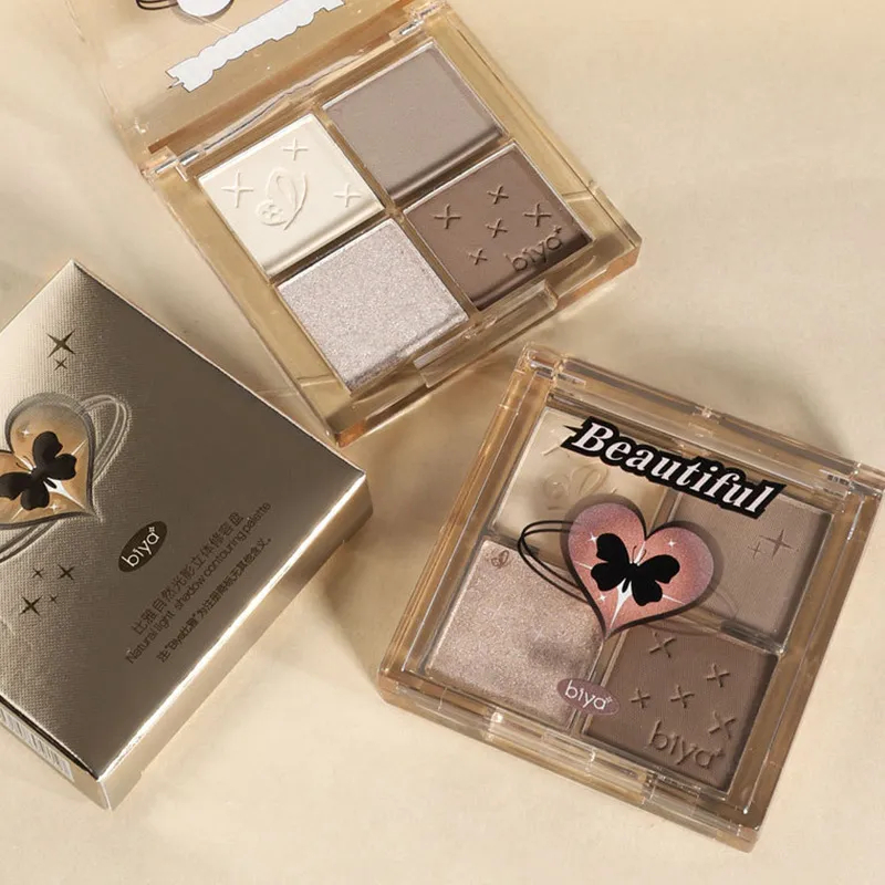 Biya พาเลทรองพื้น เนื้อแมตต์ กันน้ํา ติดทนนาน 2 สี NO.7723