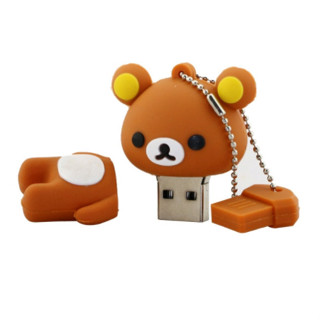 Easy Bear แฟลชไดรฟ์ซิลิโคน ลายการ์ตูนหมีน่ารัก ความเร็วสูง 128GB สําหรับคอมพิวเตอร์ โทรศัพท์ USB