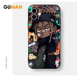 Guman เคสไอโฟน เคสซิลิโคนนุ่มกันกระแทกน่ารักตลก เคสโทรศัพท์ Compatible for iPhone 14 13 12 11 Pro Max SE 2020 X XR XS 8 7 6 6S Plus พลัส XYB2048