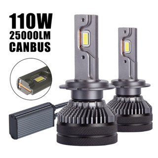 หลอดไฟหน้ารถยนต์ Led 110W Canbus H7 H4 6000K H1 H11 HB3 9005 HB4 9006