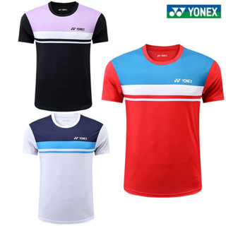 Yonex เสื้อแจ็กเก็ต เสื้อกีฬา แขนสั้น แบบแห้งเร็ว เหมาะกับฤดูร้อน สําหรับผู้ชาย และผู้หญิง 2023