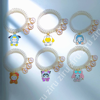 Kuromi My Melody สร้อยข้อมือ เชือกยางยืด ลายการ์ตูน Cinnamoroll น่ารัก สร้างสรรค์ ของขวัญ สําหรับผู้ชาย ผู้หญิง