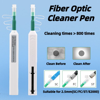 [baosity3] One-Click Fiber Optic Cleaner Cleaning for SC ST FC 2.5mm Fiber Clean Pen