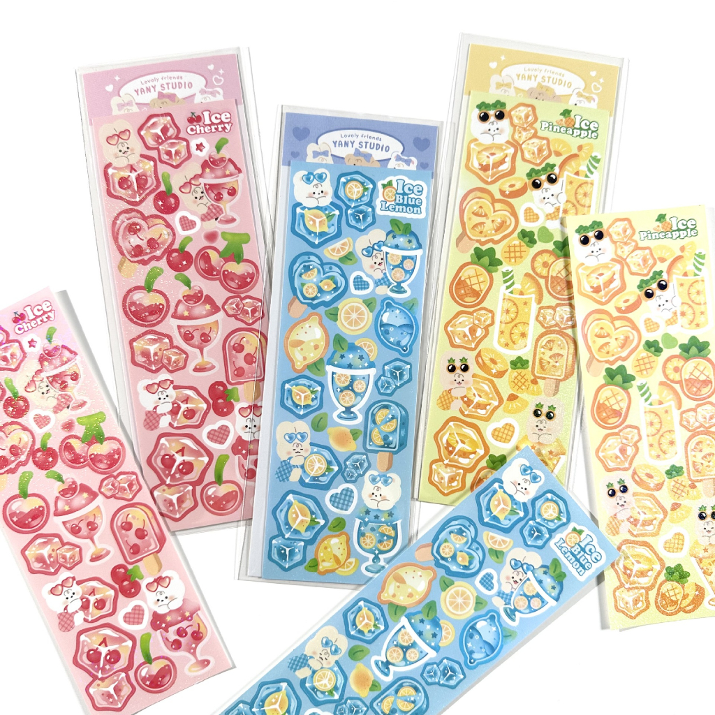 สติกเกอร์เลเซอร์ ลายการ์ตูนสัตว์น่ารัก แบบสร้างสรรค์ สไตล์เกาหลี สําหรับตกแต่งสมุดไดอารี่ อัลบั้มรูปภาพ โทรศัพท์ แพลนเนอร์ DIY - รูปที่ 2
