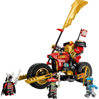 312 ชิ้น|ของเล่นบล็อกตัวต่อเลโก้ Ninjago Kais Mech Rider EVO เพื่อการเรียนรู้ สําหรับเด็ก