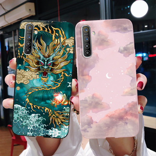 เคสโทรศัพท์มือถือ ซิลิโคนนิ่ม TPU ลายมังกร สีแคนดี้ สําหรับ Realme XT Realme X2 RealmeXT RealmeX2 RMX1921