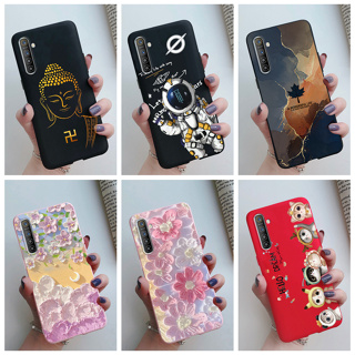 เคสโทรศัพท์มือถือ ซิลิโคนนิ่ม ลายดอกไม้อวกาศ สําหรับ Realme XT Realme X2 RealmeXT X 2 2023