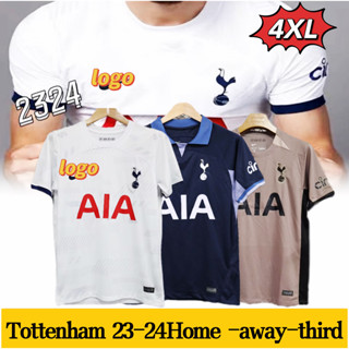 เสื้อกีฬาแขนสั้น ลายทีมชาติฟุตบอล Tottenham 23-24 24-48 ชั่วโมง ชุดเหย้า และทีมเหย้า ไซซ์ S-4XL