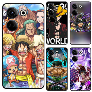 เคส Tecno Camon 20 Camon20 Pro 4G 5G Case การ์ตูน One Piece Zoro Soft TPU เคสซิลิโคน โทรศัพท์มือถือ เคส