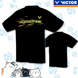 Victor ใหม่ เสื้อกีฬาแบดมินตัน เทนนิส เหมาะกับฤดูใบไม้ผลิ ฤดูร้อน สําหรับผู้ชาย และผู้หญิง 2023